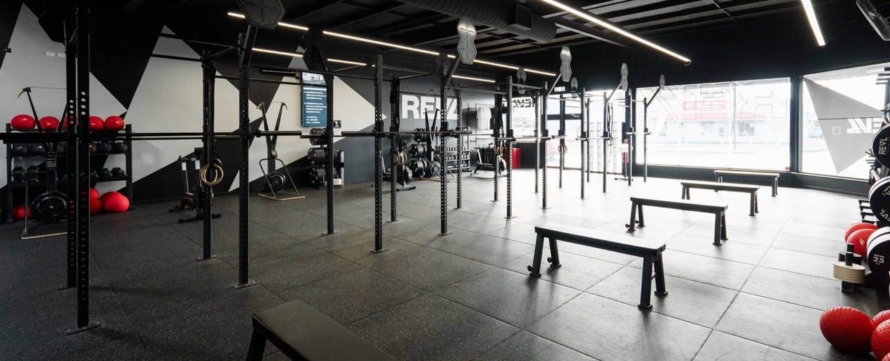 The training floor of a REVL studio